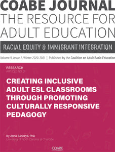 Article 01 / Creating Inclusive Adult ESL Classrooms Through Promoting Culturally Responsive Pedagogy