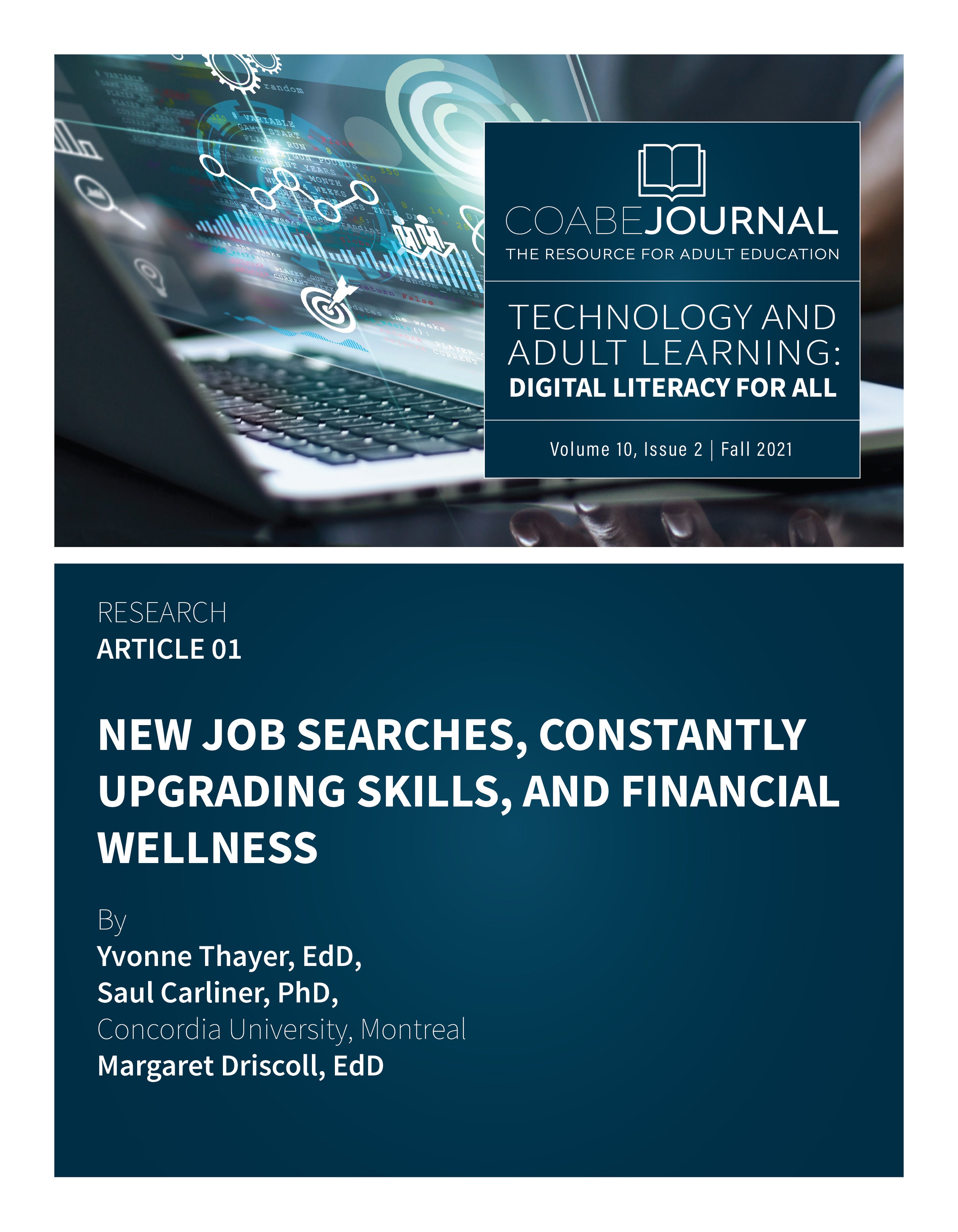 Article 01 | New Job Searches, Constantly Upgrading Skills, And Financial Wellness