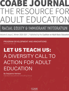 Article 06 / Let Us Teach Us: A Diversity Call to Action for Adult Education