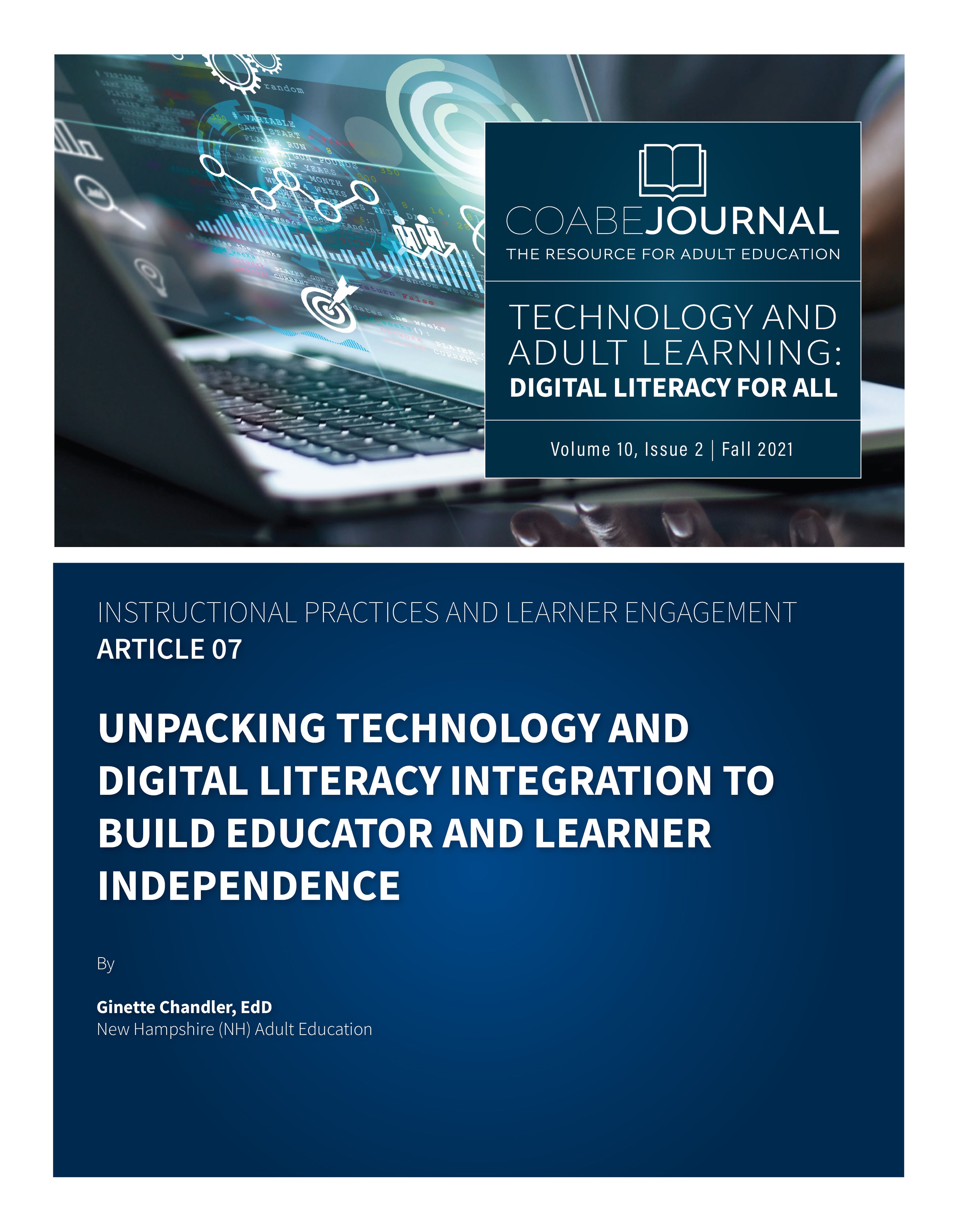Article 07 | Unpacking Technology And Digital Literacy Integration To Build Educator And Learner Independence